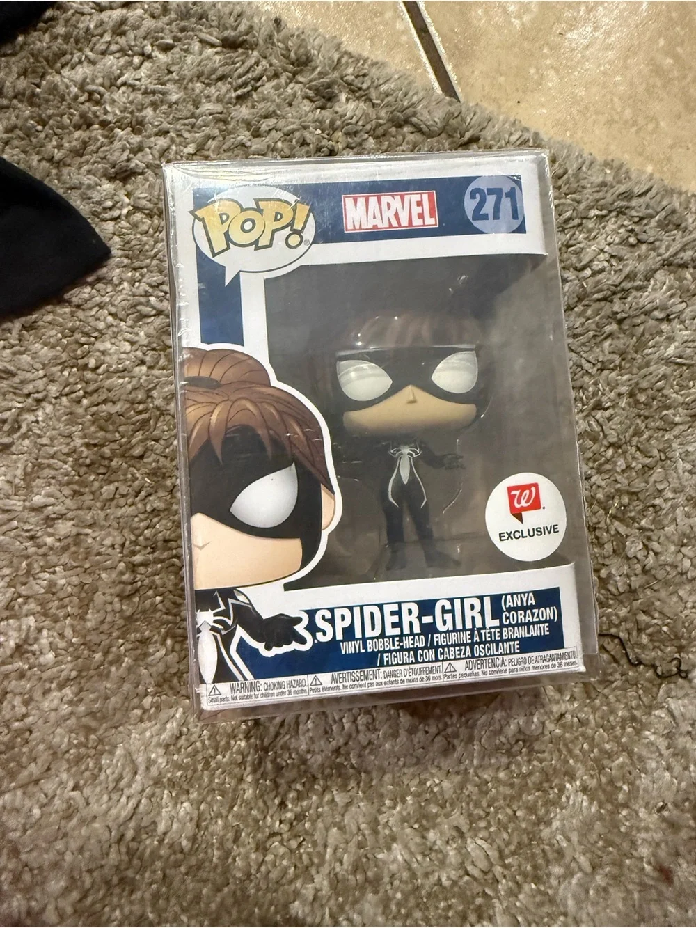 Marvel Spider-Girl (Anya Corazon) Black Pop! Vinyl #271 Funko